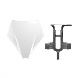 MX Number Plate Rtech White...