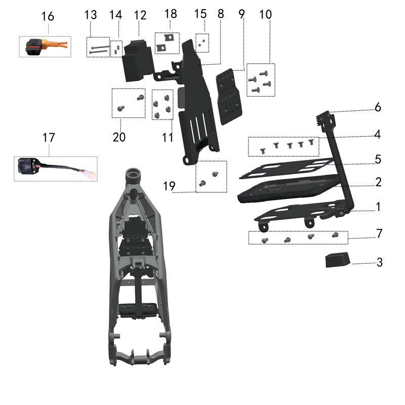 Battery Pack Holder