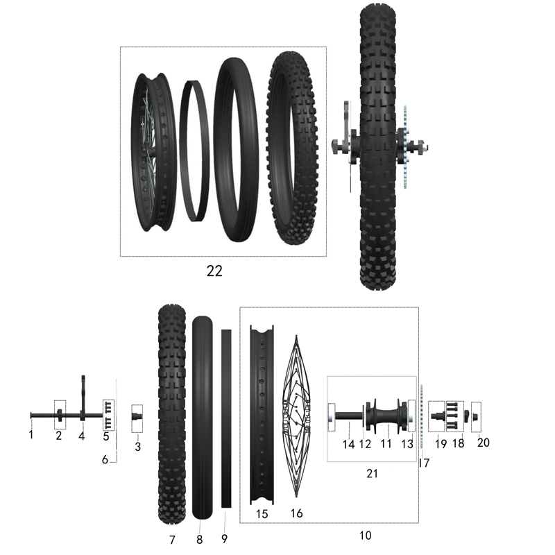 Roue Arrière