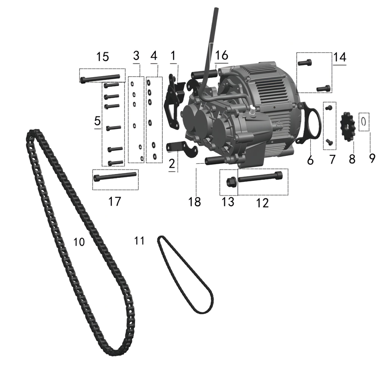 Motor & Gearbox